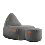 Cobana Lounge Chair & Pouf