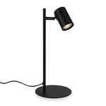 Briloner 7408-015 Lampe de table réglable avec interrupteur de câble, 1 douille GU10 max. 9 W Noir 38,5 cm