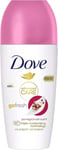 6 x Dove Go Fresh Roll-On Advanced Care Pomegranate 48HR 50ML