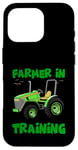 Coque pour iPhone 16 Pro Tracteur amusant pour enfants - Amateur de tracteur d'entraînement