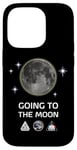 Coque pour iPhone 14 Pro Lancement officiel de fusée sur la lune