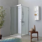 CABINE DE DOUCHE 90X120 AU DESIGN MODERNE AVEC UN PROFILÉ PLAT FLY