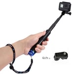 Perche de poche monopode Selfie bâton pour Xiaomi YI 4 K GoPro Hero 7 6 5 4 3 + SJCAM Sj4000 EKEN H9/H9R accessoires de caméra d'action