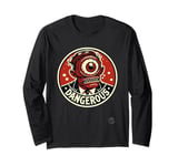 Dangerous! One-eyed creature in a suit, the monster Cyclops Long Sleeve T-Shirt