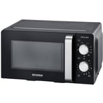 Severin - 7781 Micro-ondes noir 700 w fonction minuteur, fonction grill