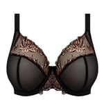 Teagan Plunge Bh Black / Almond, Elomi