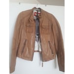 Veste Oakwood  veste en cuir camel