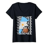 Womens Yerba Mate Argentina Drink V-Neck T-Shirt