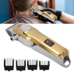 Electric Hair Clipper Set Stainless Steel Men Hair Trimmer Barber Cutter For GF0