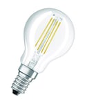 OSRAM Lot de 10 Ampoules LED | Culot E14 | Blanc chaud | 2700 K | 4 W équivalent 40 W | clair | LED Retrofit | Forme sphérique