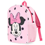 Disney Sac à Dos Enfant, Sac Stitch, Minnie Mouse, Elsa Reine des Neiges, Cartable Maternelle Fille, Sacs à Dos pour Enfant, Cadeau Rentrée Scolaire Maternelle (Rose Minnie)