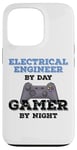 iPhone 13 Pro Funny Electrical Engineer By Day Gamer By Night Humor Case