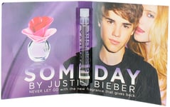 Someday By Justin Bieber For Women Miniature EDP Vial Spray 0.5oz New