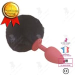 LCC® Silikon Anal Plugg/ Sensuell Tillbehör Butt Plug Rabbit Tail Butt Plug Sexleksak Anal Plug Tail / Sexspel