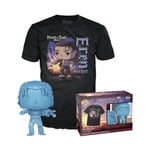 Funko Pop! Tee (Adult): Attack on Titan Final Season - Eren Jaeger (with Marks) Vinyl Figure and T-Shirt (L)