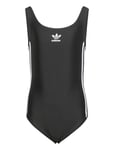 Adidas Originals Adicolor 3-Stripes Swimsuit Sport Swimsuits Black Adidas Performance