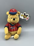 Disney Winnie The Pooh Plush Soft Toy 8” Rare Mouseketoys New Beanie Baseball