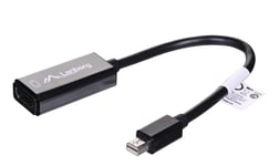 5901969408683 Lanberg AD-0005-BK video cable adapter 0.2 m Mini DisplayPort HDMI