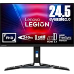 Ecran PC Lenovo R25f-30  24.5'' FHD, VA, 380 nits, 0.5ms, 240Hz, Tilt, Swivel, Pivot, Height Adjust Stand, 2x HDMI 2.1, 1x DP 1.4, B