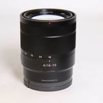 Sony Used E 16-70mm f/4 Zeiss Vario-Tessar T* ZA OSS Lens