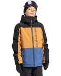 Quiksilver Snow Jacket Side HIT Block Jacket Boy's Blue 12