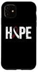 iPhone 11 Hope Throat Cancer Shirt - Oral Head Neck Cancer Awareness Case