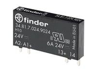 Finder Halvledarrelä 34.81.7.024.9024 Kopplingsspänning (Max.): 33 V/Dc