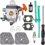 S-giant - Joint de carburateur - Filtre à air à Carburant - Kit de Replacement Compatible with Stihl FS110R FS130R FS100 KM130R FS130 FS90 KM90R KM90