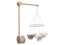 Jollein 116-001-67083 Animaux mobiles en bois FSC