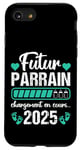 Coque pour iPhone SE (2020) / 7 / 8 Futur Parrain 2025 Humour Annonce Naissance Grossesse Cadeau