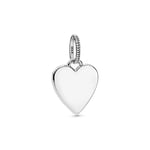 Pandora Heart Silver Pendant riipus 398914C00