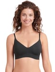 Sloggi Women's Zero Microfibre 2.0 Bralette Bra, Black, L