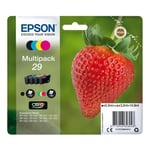 Epson 29 Strawberry Genuine Multipack, 4-colours Ink Cartridges, Cla (US IMPORT)