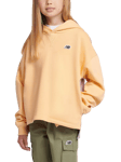 New Balance Kids' Premium Cotton Colour Block Hoodie, Peach Blossom