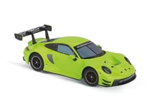 Carrera Hybrid Porsche 911 GT3 R Greeno I Scale 1:50 I Front and Rear Lights I Up to 30 Minutes Racing Action I USB-C Charging in 20 Minutes I Mobile App Control for Maximum Driving Pleasure