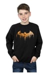 Batman Arkham Knight Halloween Moon Logo Fill Sweatshirt