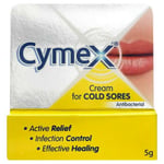 Cymex Cold Sores Antibacterial Cream 5g**Free Delivery**