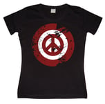 Peace Icon Grunge Girly T-shirt, T-Shirt