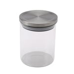 RENBERG Classics | Boite hermétique alimentaire de 700 ml | en verre borosilicate | boite alimentaire en verre avec couvercle hermétique en acier inoxydable | facile à laver | adaptée au microonde