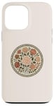 Coque pour iPhone 13 Pro Max Rose florale botanique, style bohème minimaliste, roses d'amour