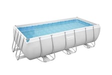 Piscine tubulaire rectangulaire Power Steel Bestway 4,04 x 2,01 x h.1 m