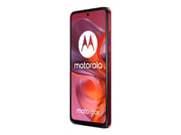 Motorola Moto G05 - 4G Smarttelefon - Dobbelt-Sim - Ram 4 Gb / Internminne 64 Gb - Microsd Slot - Lcd-Display - 6.67" - 1604 X 720 Pixels (90 Hz) - Rear Camera 50 Mp - Front Camera 8 Mp - Plommerød