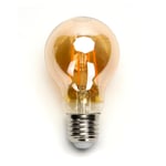 Outlet: EN: LED FILAMENT A60 E27 6W 2200K/AMBER - Kulör : Extra varm