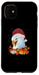 Coque pour iPhone 11 Merry Christmas Pull de Noël moche aigle chauve américain