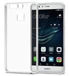 NOVAGO Huawei P9 (Non pour p9 Lite) Coque Souple Transparente Fine et Solide Anti Choc pour Huawei P9