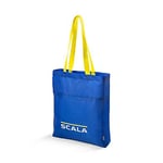 Skoda 657087317 Sac de Courses Pliable Scala Bleu/Jaune