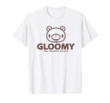 Gloomy Bear Naughty Grizzly Light Brown Face Text Logo Anime T-Shirt