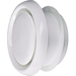 Wallair N35910 Soupape à disque plastique Convient pour Ø de tube: 10 cm