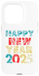 Coque pour iPhone 15 Pro Happy New Year 2025 Vintage Retro Kids Men Women Family