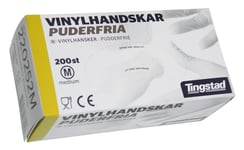 VinylHandskar Puderfria Medium 200st